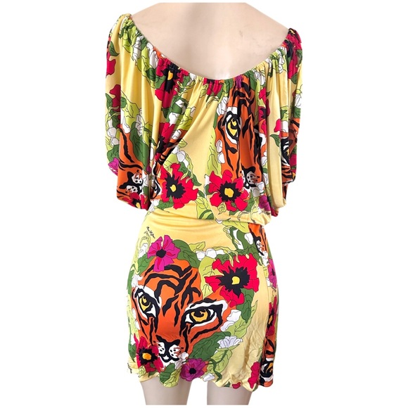 Mara Hoffman Tropical Tiger Mini Dress M - Picture 2 of 4
